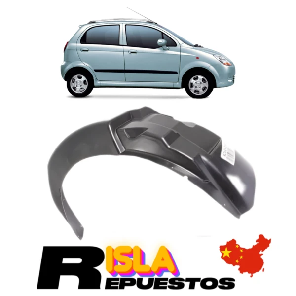 Guardafango Delantero Derecho Para Chevrolet Spark 2006 2016 800 1.0